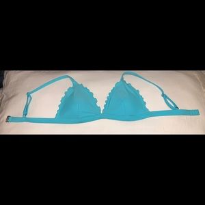Hollister Light Blue Ruffle Bikini